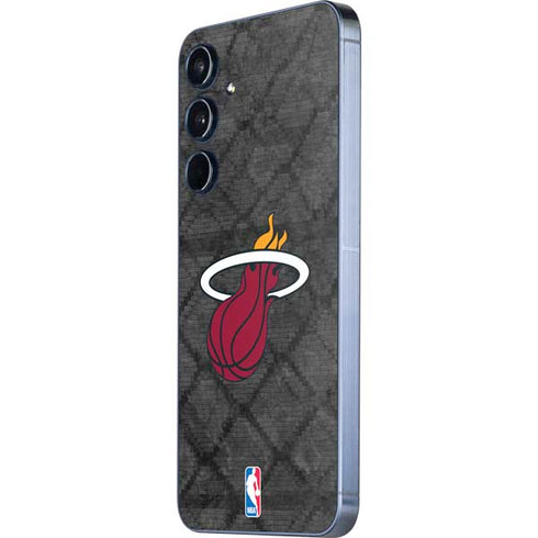 NBA Miami Heat Dark Rust Galaxy A55 5G Skin